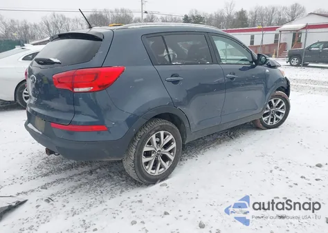 2015 Kia Sportage Lx from USA, damaged, VIN KNDPBCAC3F7746865